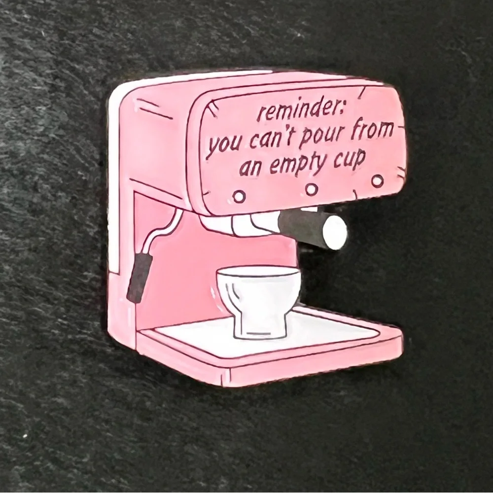 You Can’t Pour Enamel Pin - Picture 2 of 2